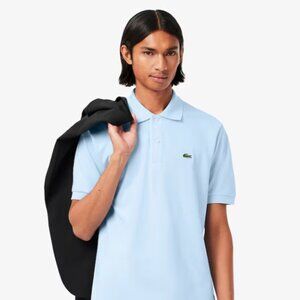 $110 NWT Men’s Lacoste Classic Fit Light Blue Polo – XL/6
